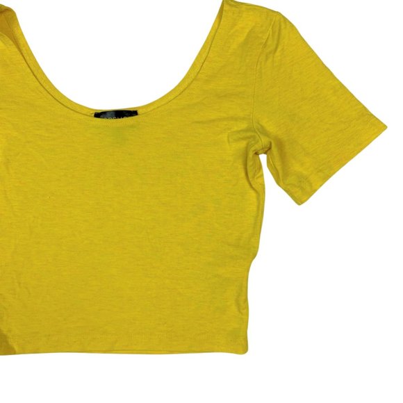 (Up To 50% Off SALE)  Topshop Cropped Basic T-Shirt Top - Picture 2 of 3